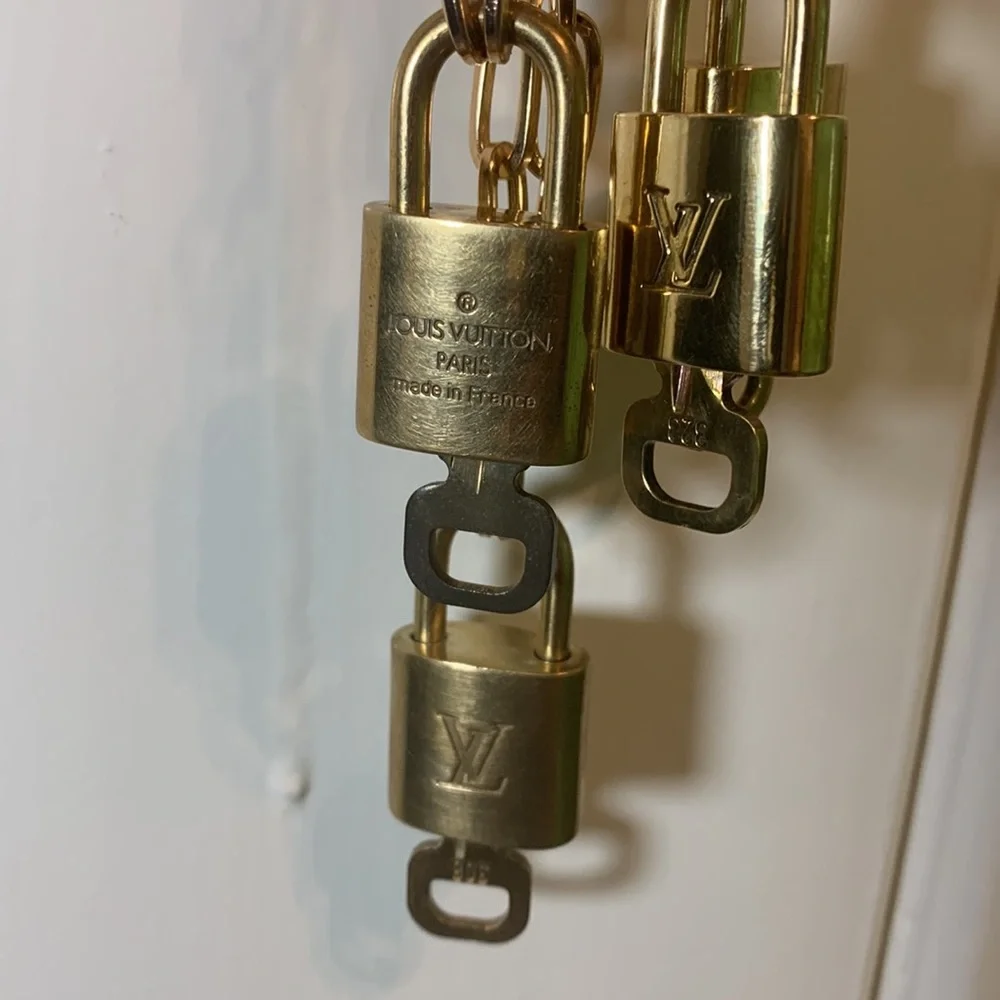 Louis Vuitton Lock & Key Necklace - Picture 5 of 7